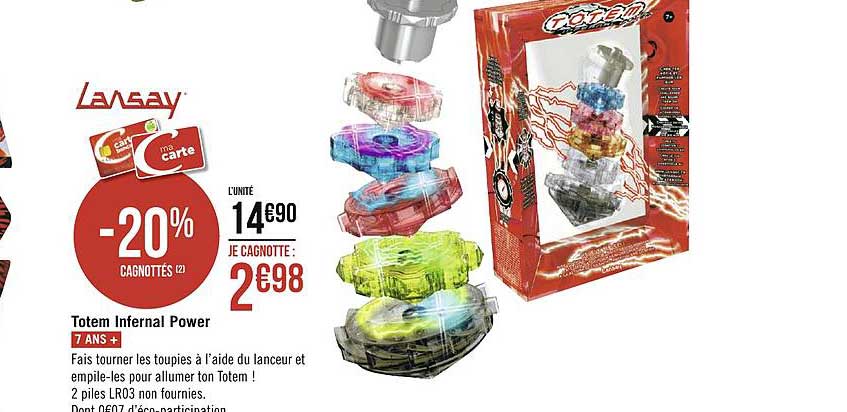 totem infernal power lansay