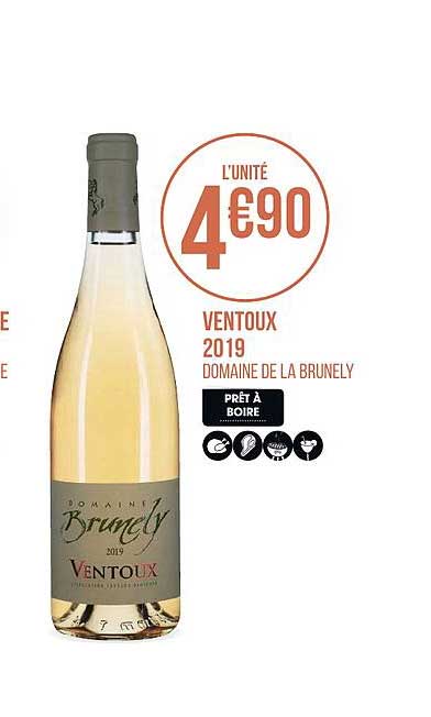 ventoux 2019 domaine de la brunely