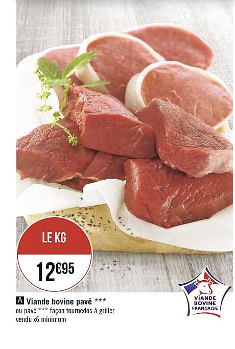 Viande Bovine Pavé