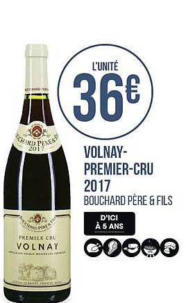 volnay premier cru 2017 bouchard père & fils