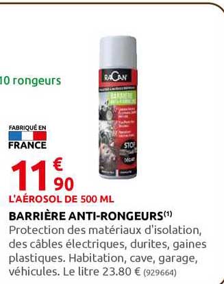 Barrière Anti-rongeurs