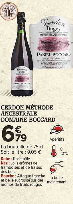 cerdon méthode ancestrale domaine boccard