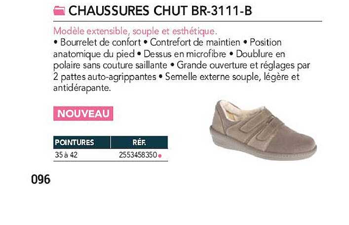 chaussures chut br-3111-b