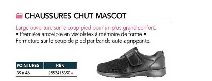 chaussures chut mascot