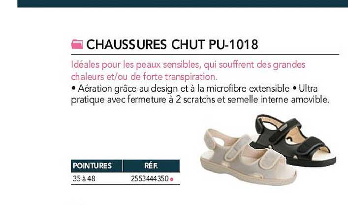 chaussures chut pu-1018