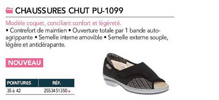 chaussures chut pu-1099