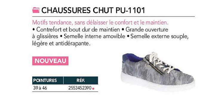 chaussures chut pu-1101