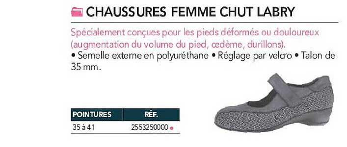 chaussures femme chut labry