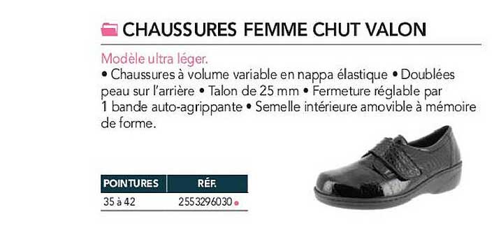 chaussures femme chut valon