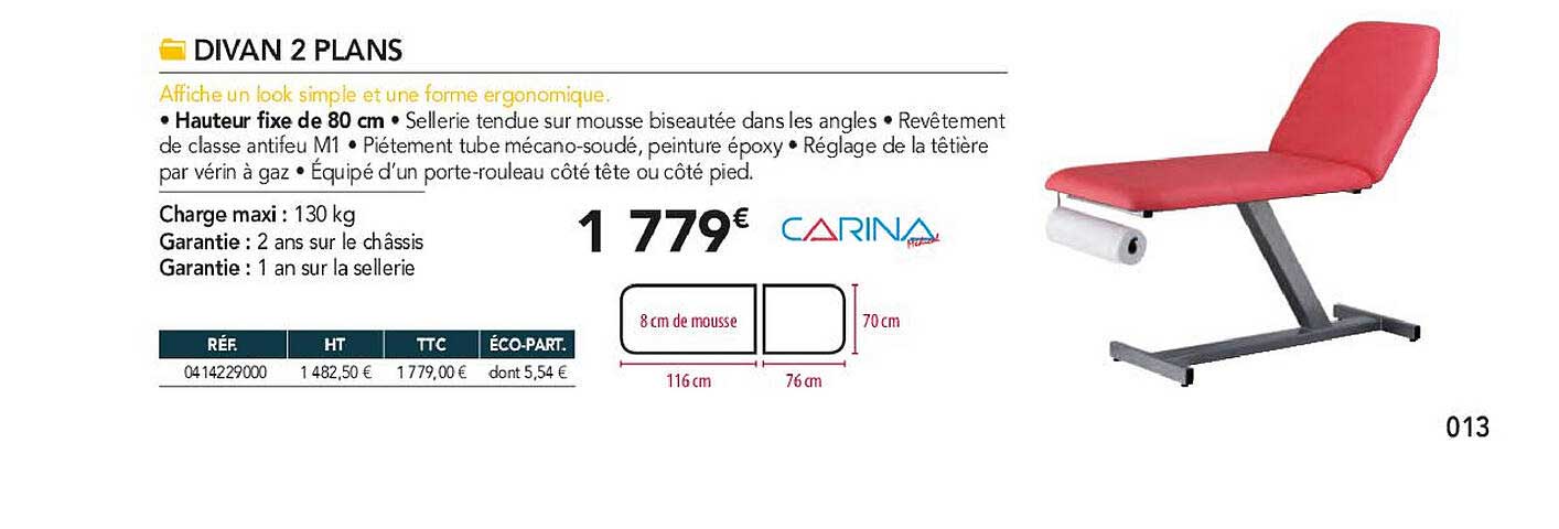 divan 2 plans carina