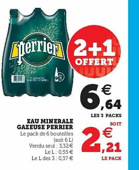 Eau Minérale Gazeuse Perrier