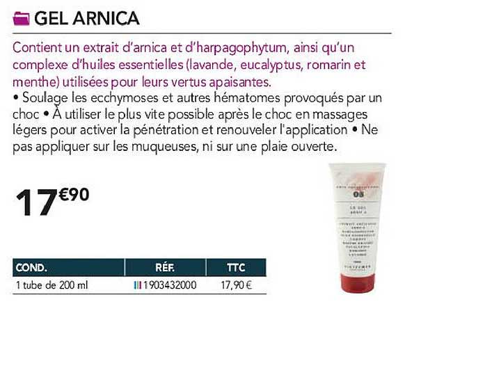 Gel Arnica