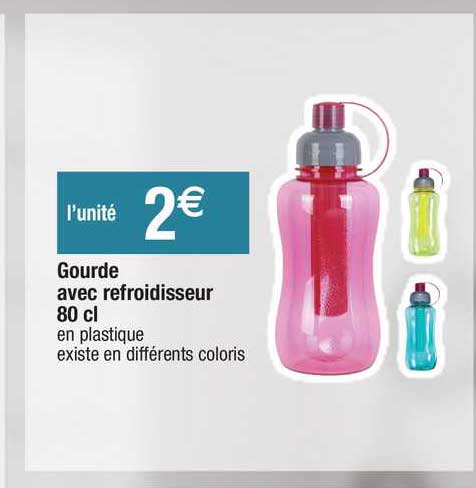 gourde avec refroidisseur 80 cl