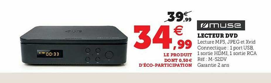 lecteur dvd muse