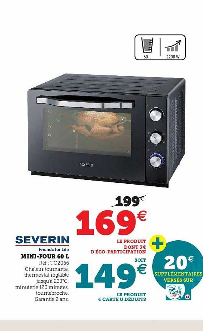 mini-four 60 l severin