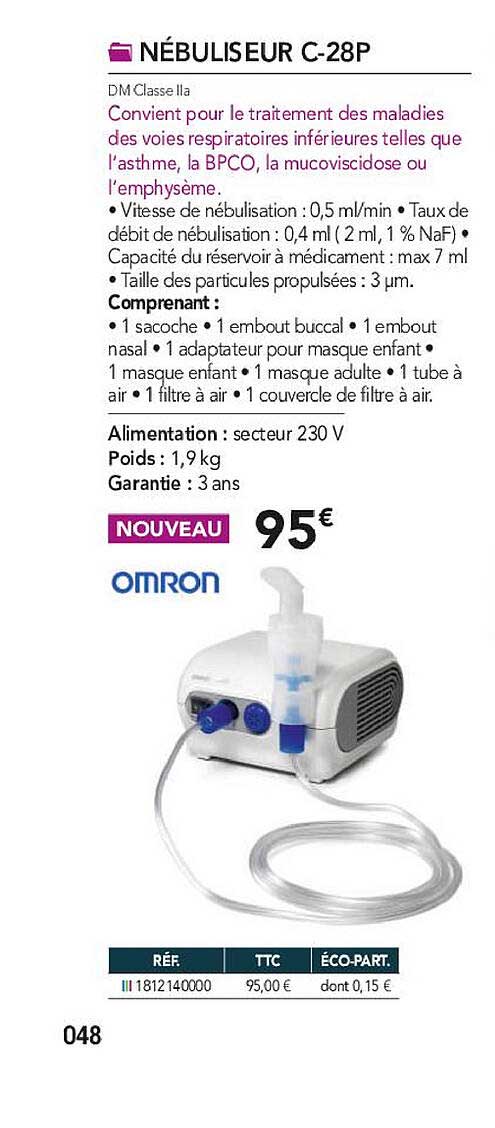 nébuliseur c-28p omron