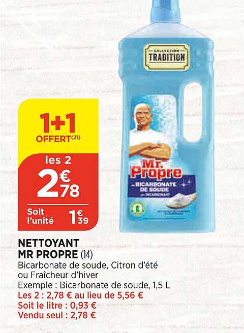 nettoyant mr propre