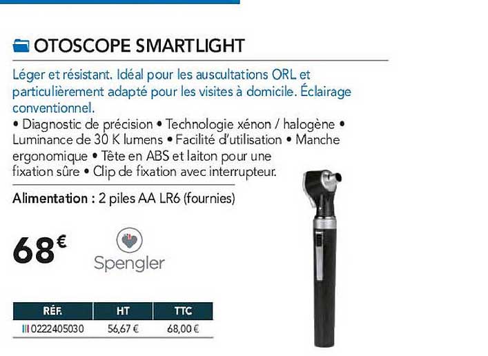 otoscope smartlight spengler