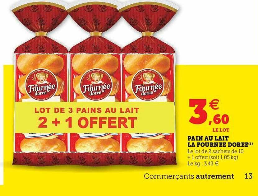 pain au lait la fournée dorée