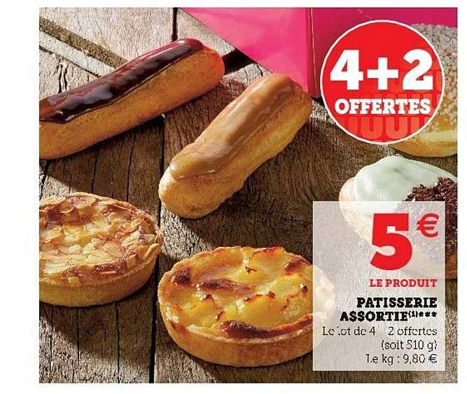 pâtisserie assortie