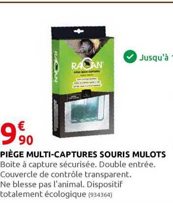 piège multi-captures souris mulots
