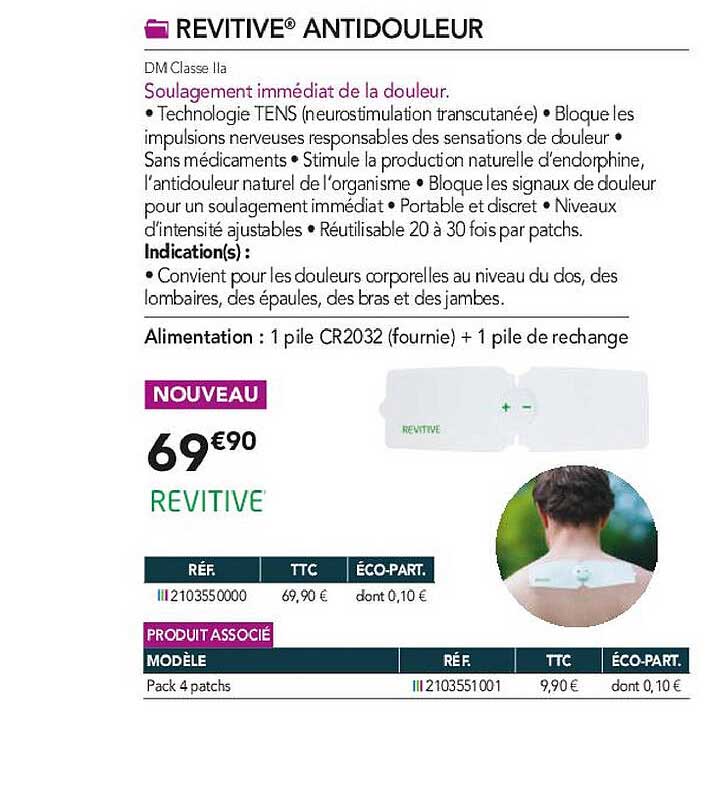 revitive antidouleur