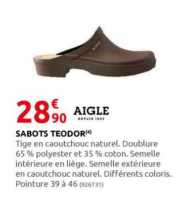 sabots teodor aigle