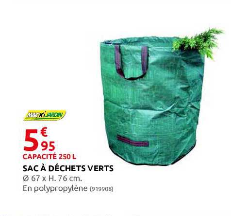 Sac à Déchets Verts Macxi Jardin