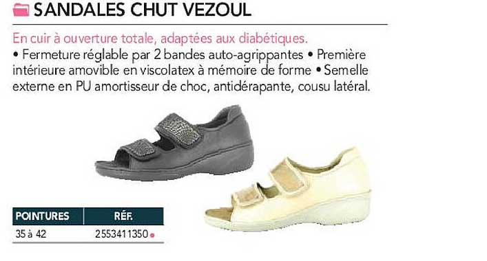 sandales chut vezoul
