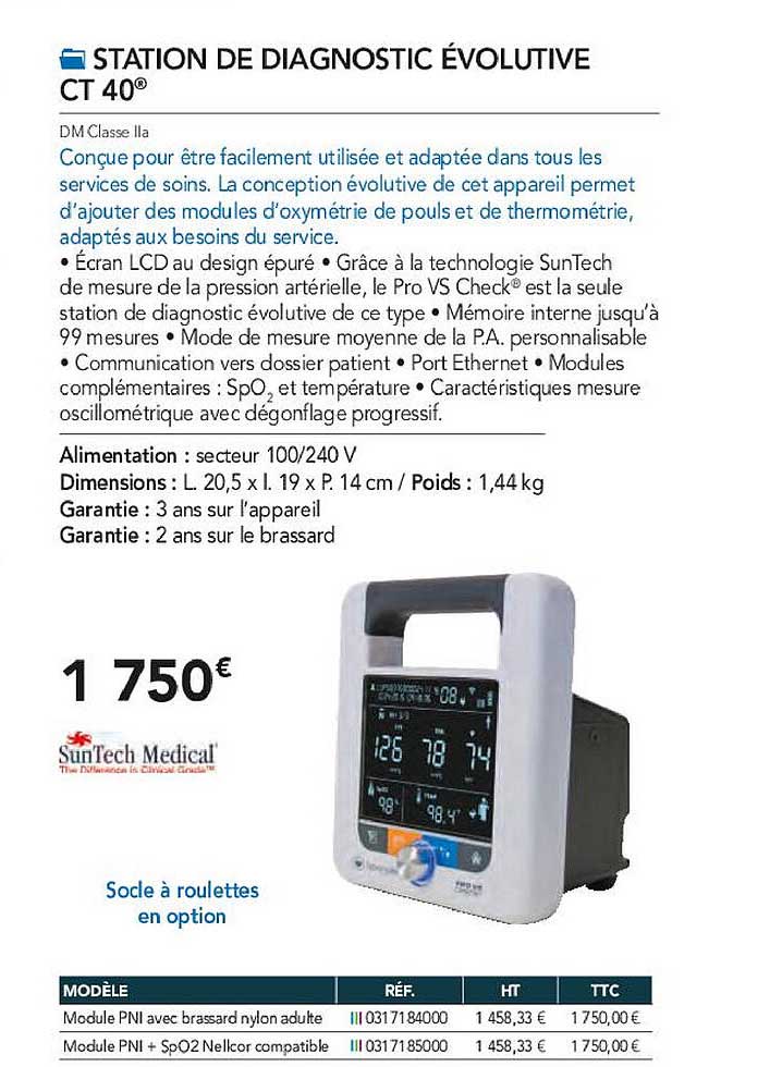 station de diagnostic évolutive ct 40
