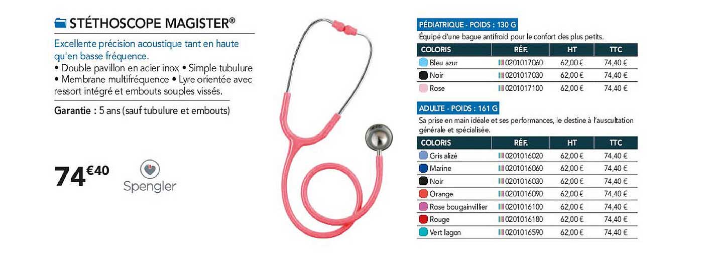 stéthoscope magister spengler