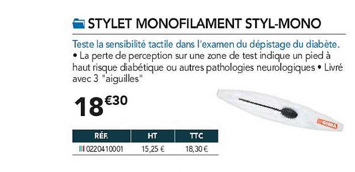 stylet monofilament styl-mono