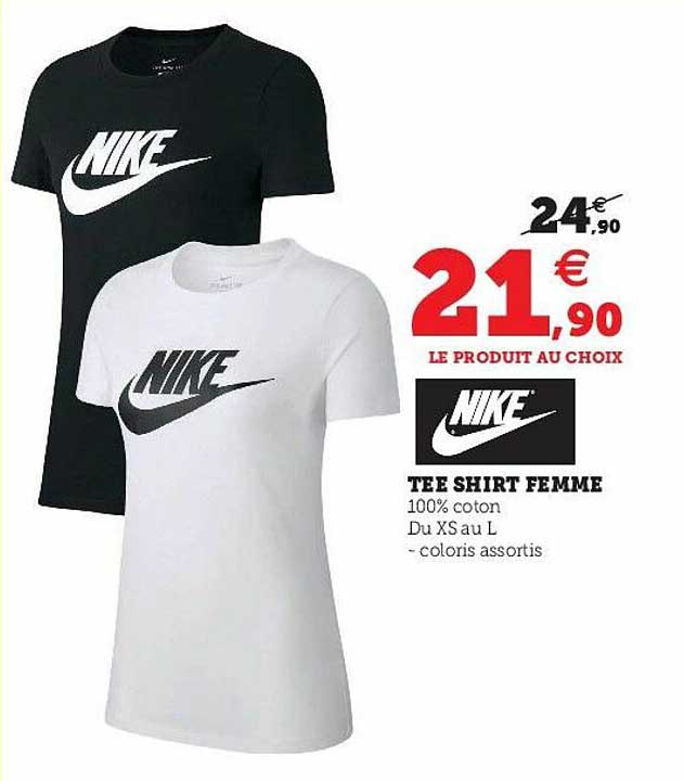 tee-shirt femme nike