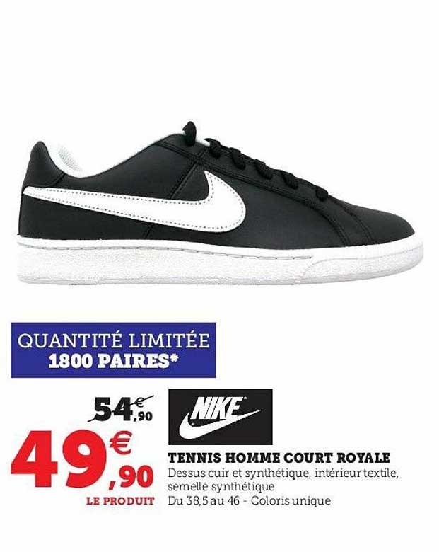 tennis homme court royale nike