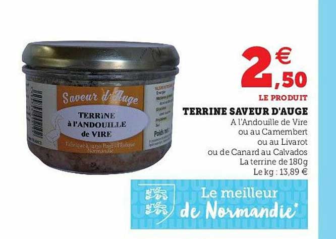 terrine saveur d'auge