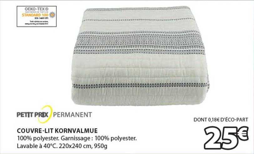 couvre-lit kornvalmue