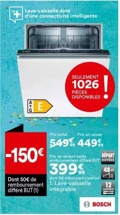 lave-vaisselle intégrable bosch