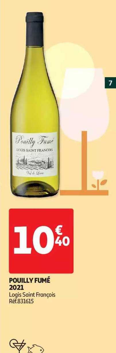 pouilly fumé 2021 logis saint françois