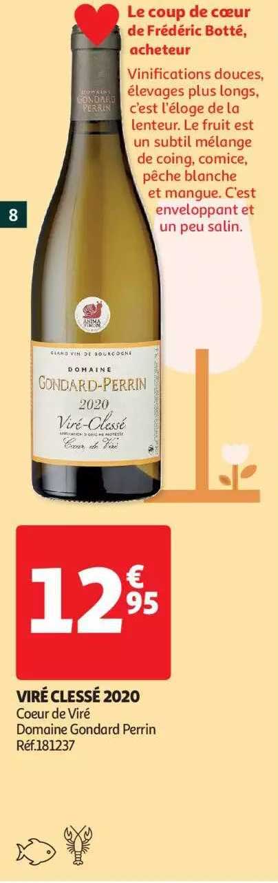 viré clessé 2020 cœur de viré domaine gondard perrin