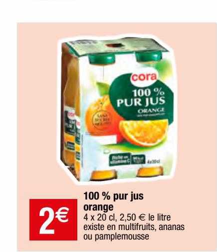 100% Pur Jus Orange