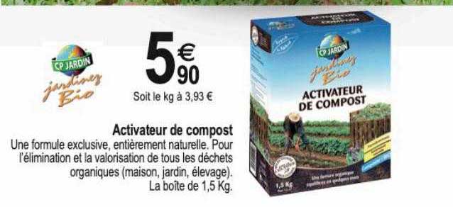 activateur de compost cp jardin jardines bio
