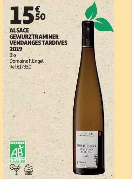 alsace gewurztraminer vendanges tardives 2019