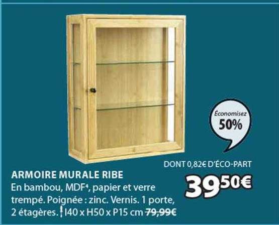 armoire murale ribe