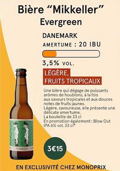 bière "mikkeller" evergreen