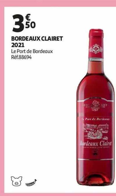 bordeaux clairet 2021