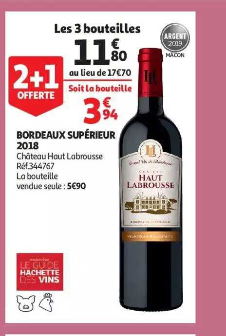 bordeaux supérieur 2018 château haut labrousse