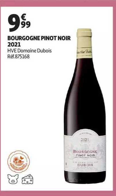 bourgogne pinot noir 2021 hve domaine dubois