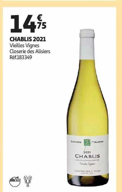 chablis 2021 vieilles vignes closerie des alisiers