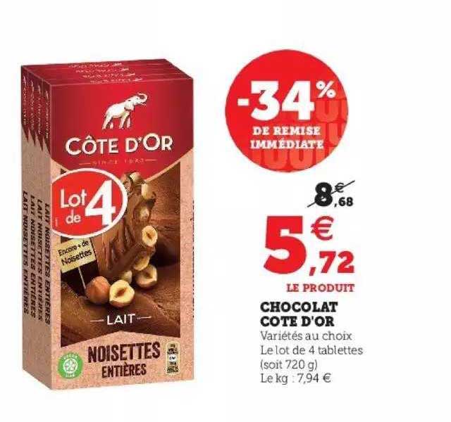 Chocolat Côte D'or