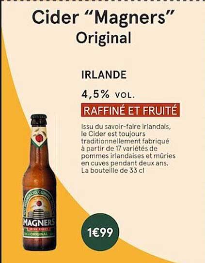 cider "magners" original